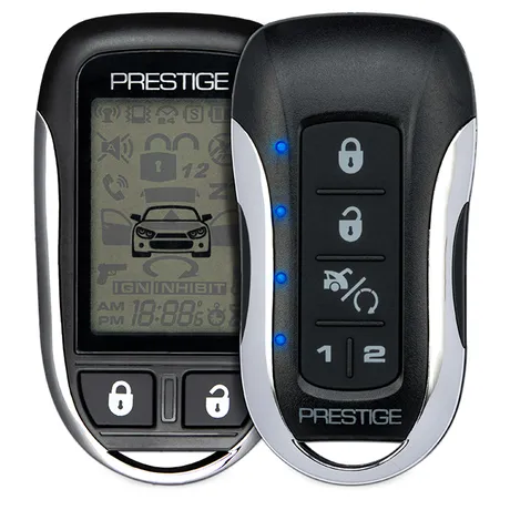 2-Way LCD Remote Start / Keyless Entry & Security System with Over 1 Mile Operating Range