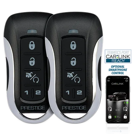 1-Way Remote Start / Keyless Entry and Security System with up to 1 Mile Operating Range