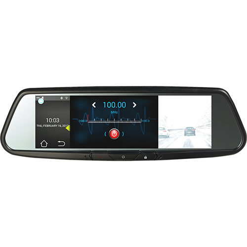RVM740SM - 7.8" ANDROID BASED SMART TOUCH-FREE BLUETOOTH REARVIEW MIRROR DVR