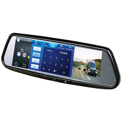 RVM740SM - 7.8" ANDROID BASED SMART TOUCH-FREE BLUETOOTH REARVIEW MIRROR DVR