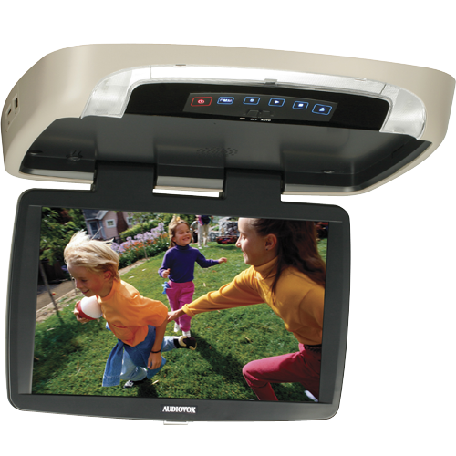 VOD129 - 12.1 inch widescreen LCD backlit monitor / DVD player with built-in dome lights