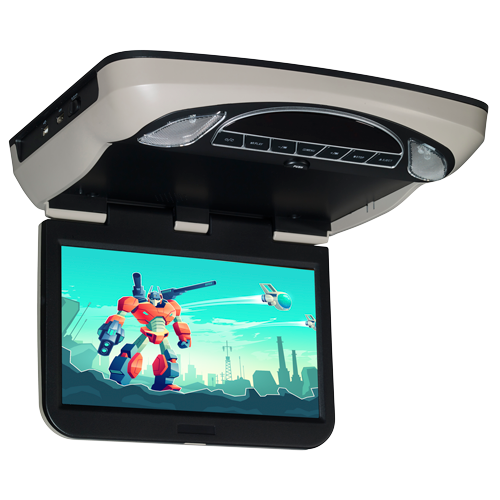 VXMTG10 - 10.1" Overhead Monitor SmartTV Ready, DVD, HDMI, SD, and USB Entertainment System