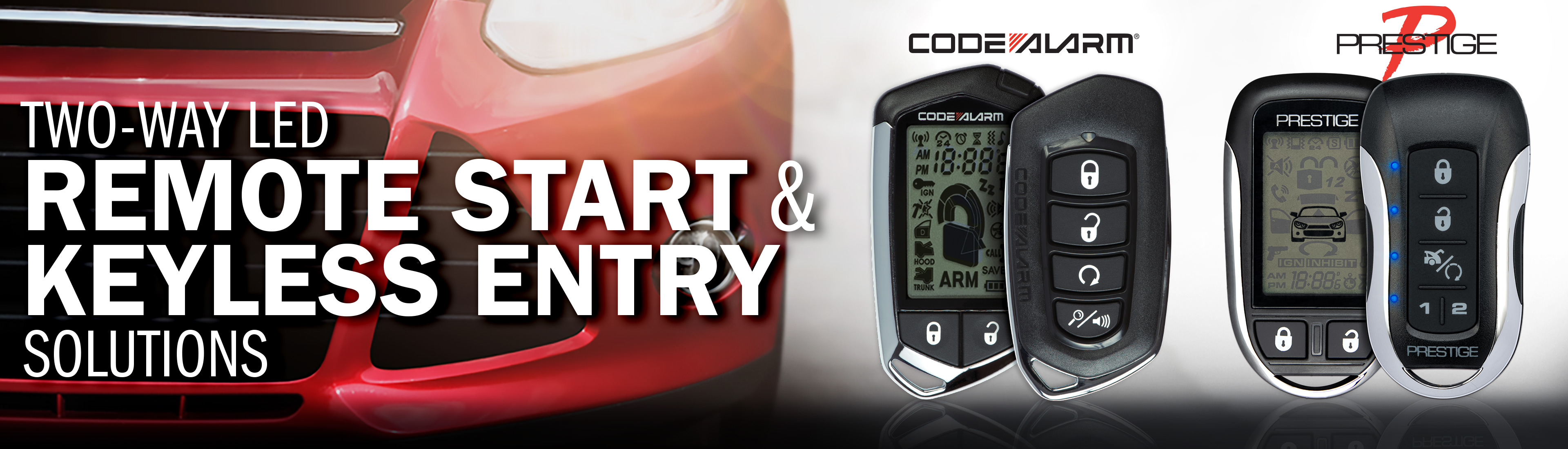 Two-Way LED Remote Start and Keyless Entry Solutions